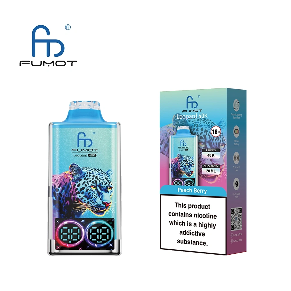 Fumot Leopard Disposable Vape 40k Puffs 0/20/30/50mg (CN Warehouse)