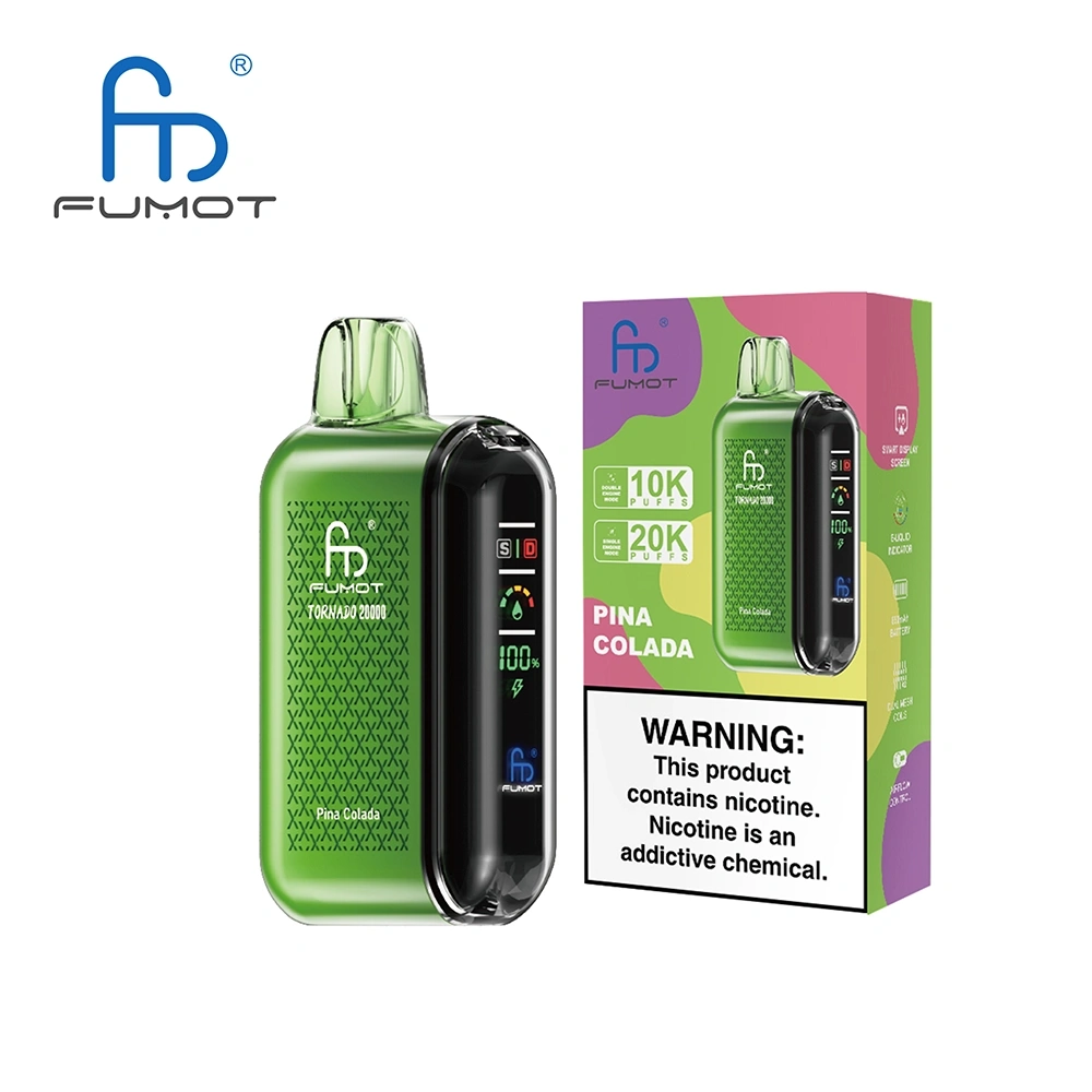 Fumot Tornado 20000 Disposable Vape 20k Puffs 0/20/30/50mg (CN Warehouse)