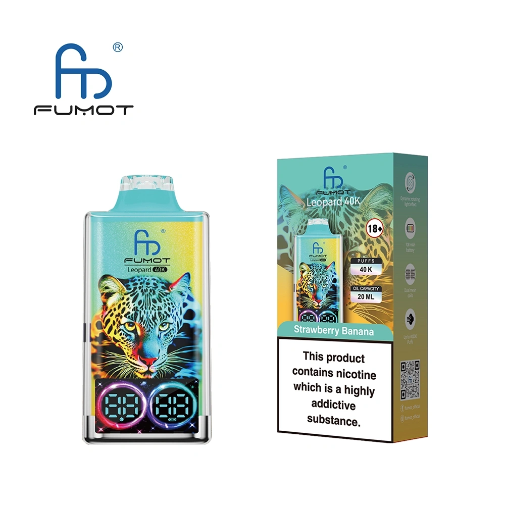 Fumot Leopard Disposable Vape 40k Puffs 0/20/30/50mg (CN Warehouse)