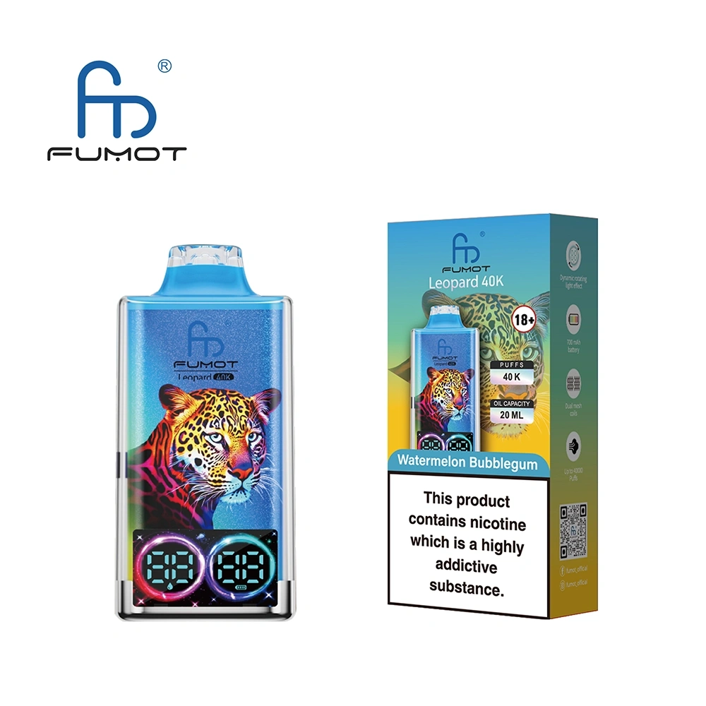 Fumot Leopard Disposable Vape 40k Puffs 0/20/30/50mg (CN Warehouse)