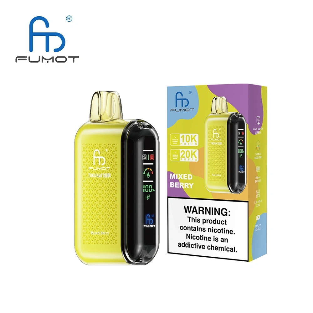 Fumot Tornado 20000 Disposable Vape 20k Puffs 0/20/30/50mg (CN Warehouse)