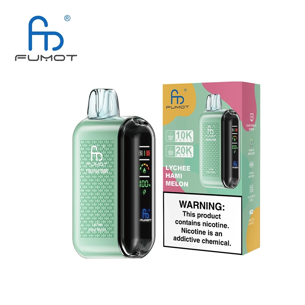 Fumot Tornado 20000 Disposable Vape 20k Puffs 0/20/30/50mg (CN Warehouse)