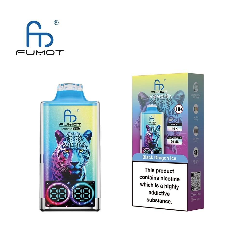 Fumot Leopard Disposable Vape 40k Puffs 0/20/30/50mg (CN Warehouse)
