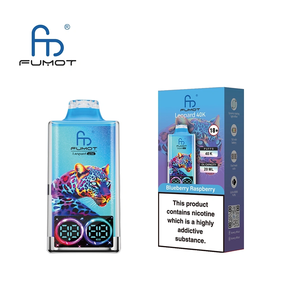 Fumot Leopard Disposable Vape 40k Puffs 0/20/30/50mg (CN Warehouse)