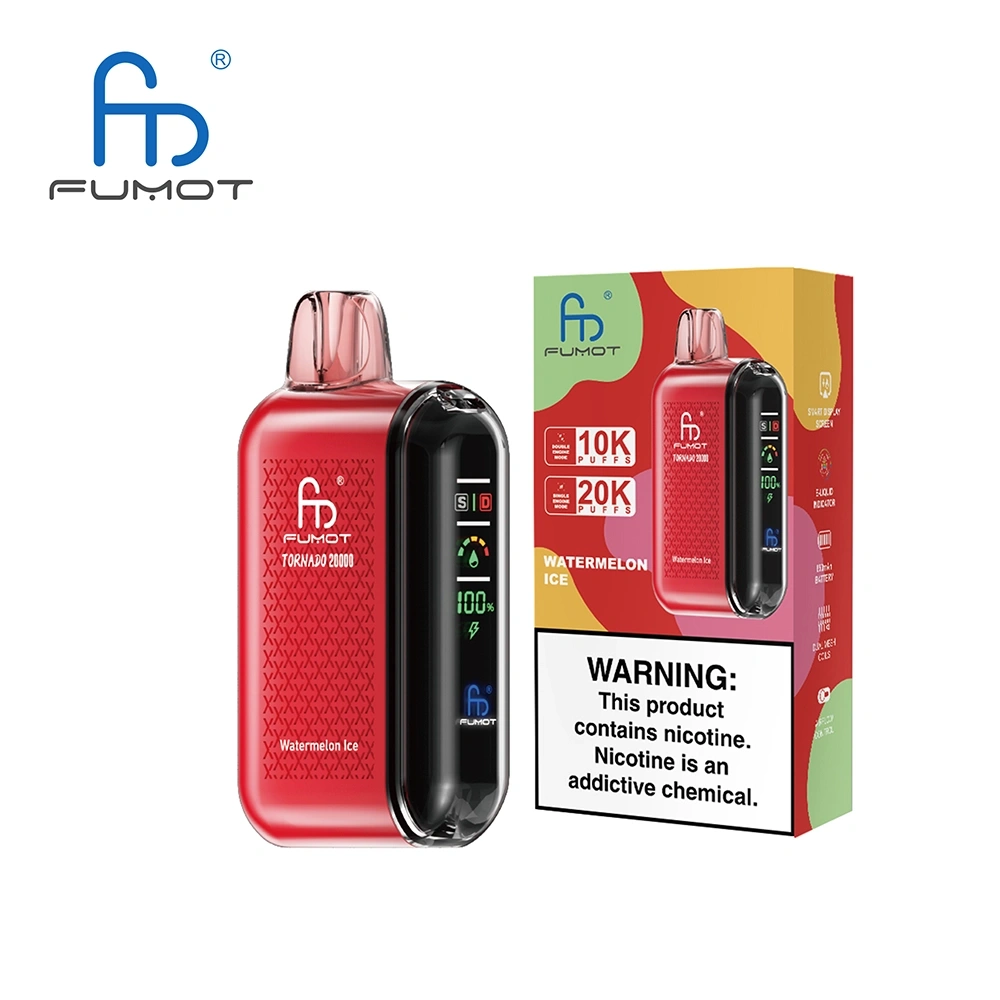 Fumot Tornado 20000 Disposable Vape 20k Puffs 0/20/30/50mg (CN Warehouse)