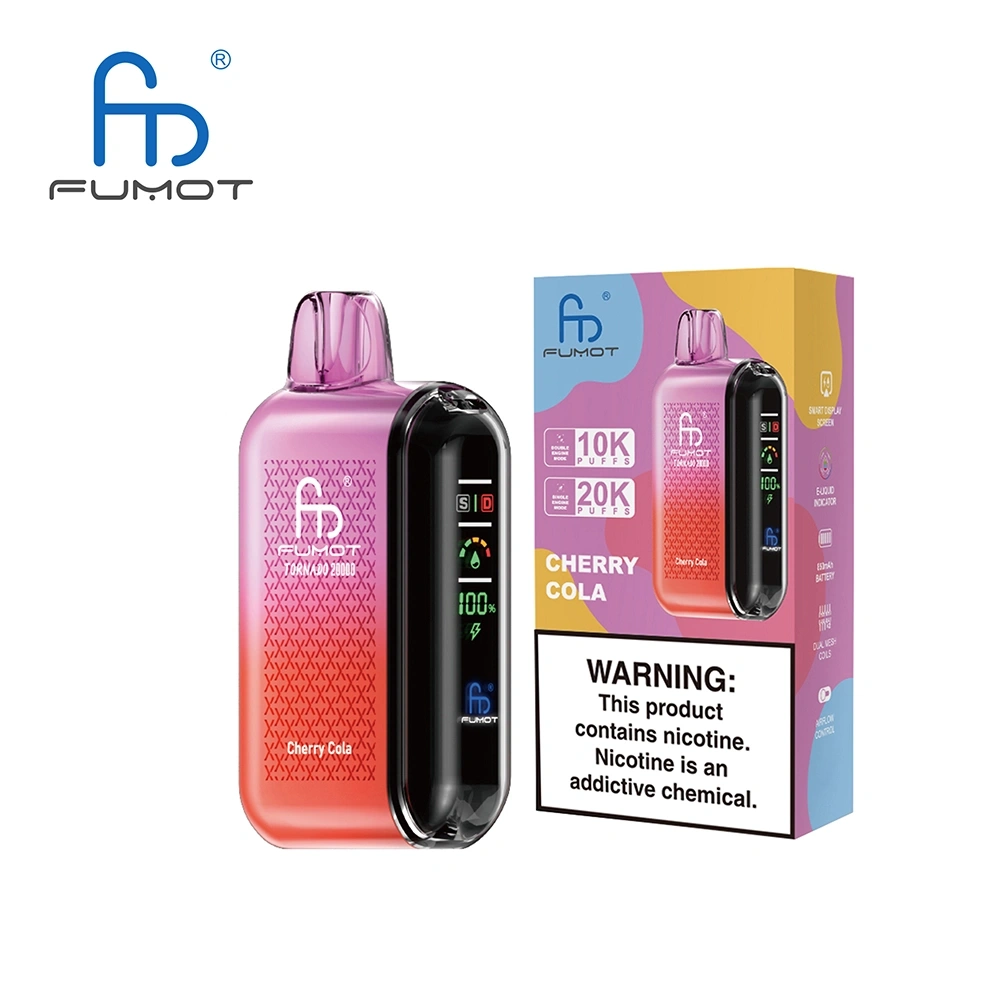 Fumot Tornado 20000 Disposable Vape 20k Puffs 0/20/30/50mg (CN Warehouse)