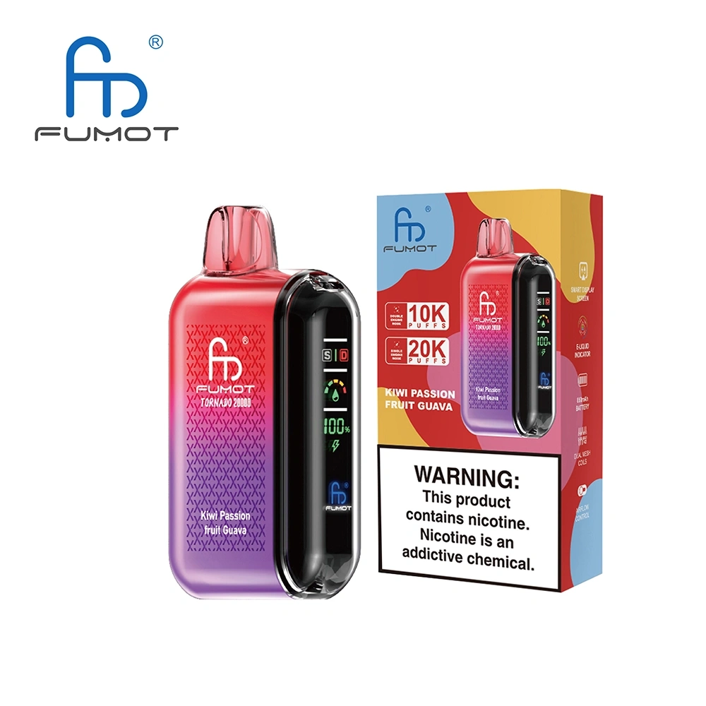 Fumot Tornado 20000 Disposable Vape 20k Puffs 0/20/30/50mg (CN Warehouse)
