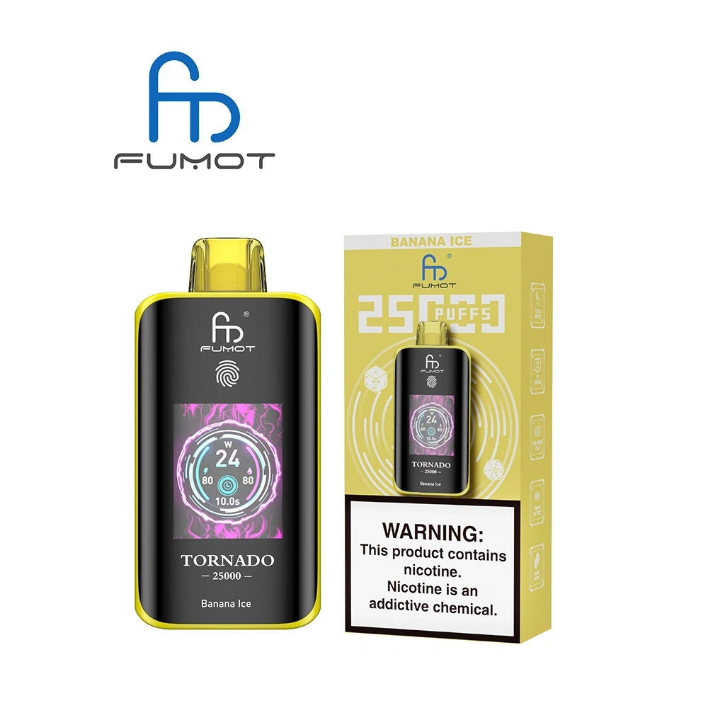 Fumot Tornado 25000 Disposable Vape 25k Puffs 0/20/30/50mg (CN Warehouse)