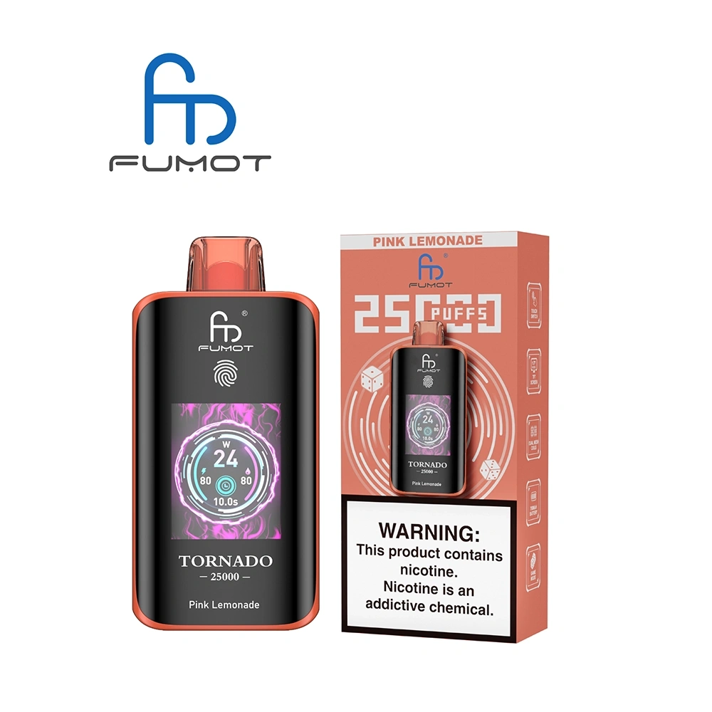 Fumot Tornado 25000 Disposable Vape 25k Puffs 0/20/30/50mg (CN Warehouse)