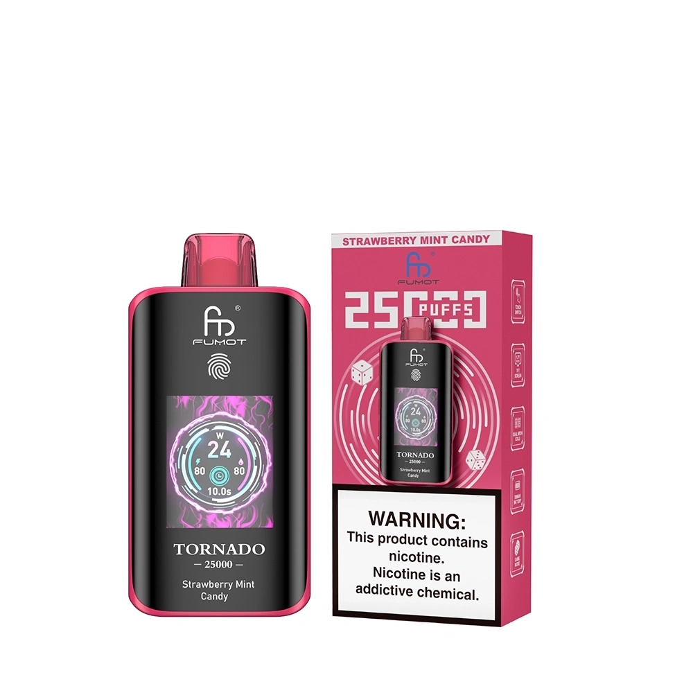 Fumot Tornado 25000 Disposable Vape 25k Puffs 0/20/30/50mg (CN Warehouse)