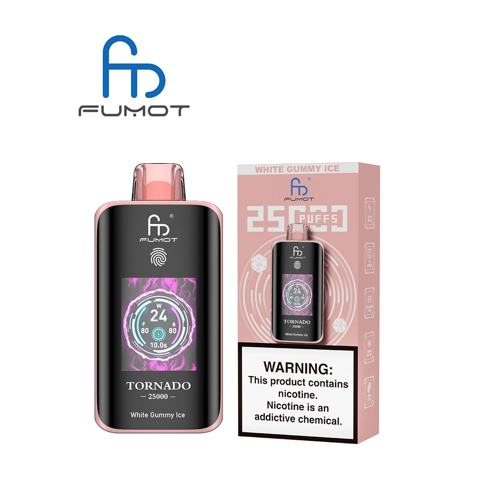 Fumot Tornado 25000 Disposable Vape 25k Puffs 0/20/30/50mg (CN Warehouse)