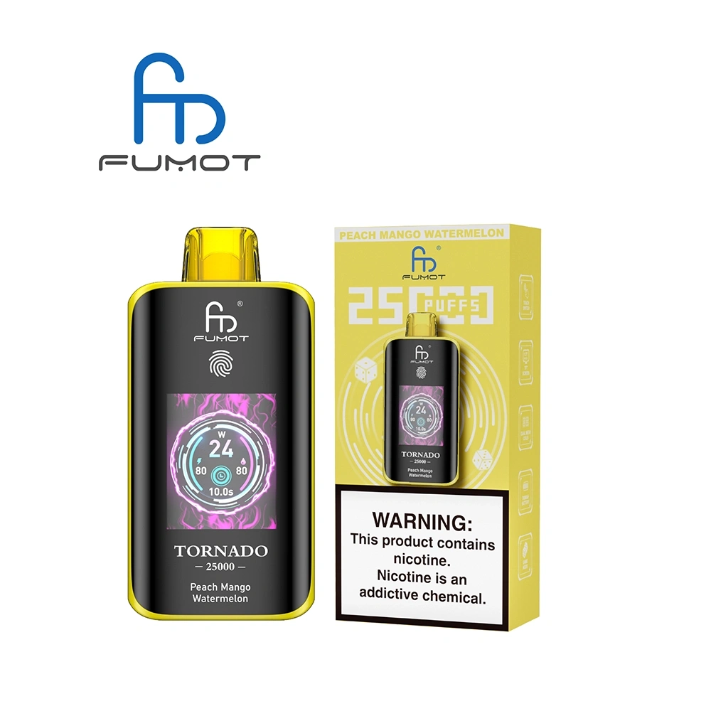 Fumot Tornado 25000 Disposable Vape 25k Puffs 0/20/30/50mg (CN Warehouse)