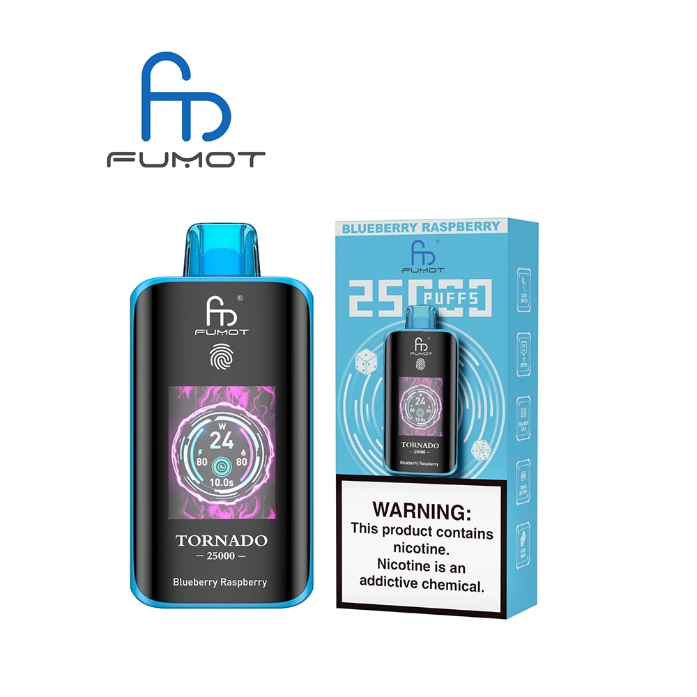 Fumot Tornado 25000 Disposable Vape 25k Puffs 0/20/30/50mg (CN Warehouse)