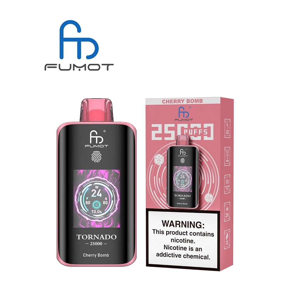 Fumot Tornado 25000 Disposable Vape 25k Puffs 0/20/30/50mg (CN Warehouse)
