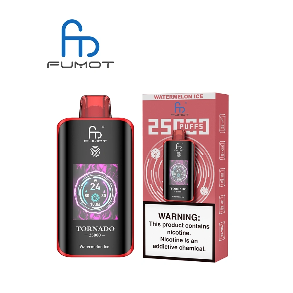 Fumot Tornado 25000 Disposable Vape 25k Puffs 0/20/30/50mg (CN Warehouse)