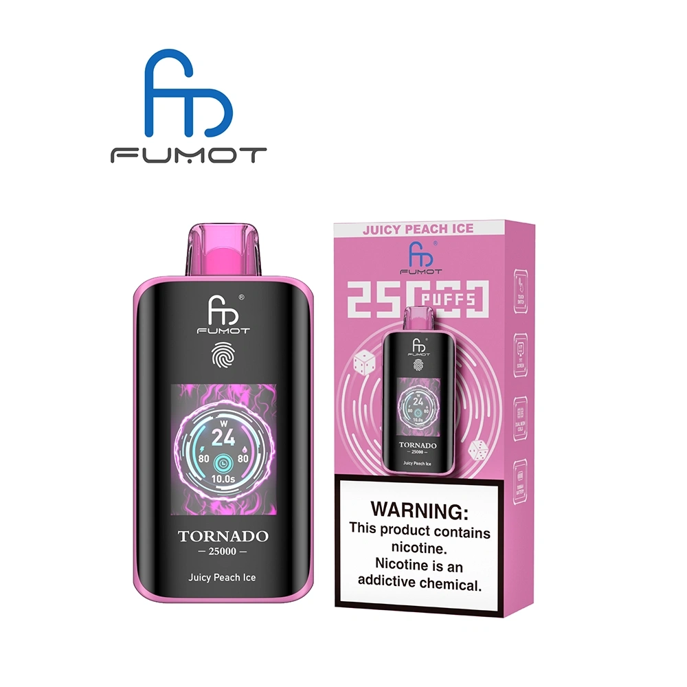 Fumot Tornado 25000 Disposable Vape 25k Puffs 0/20/30/50mg (CN Warehouse)