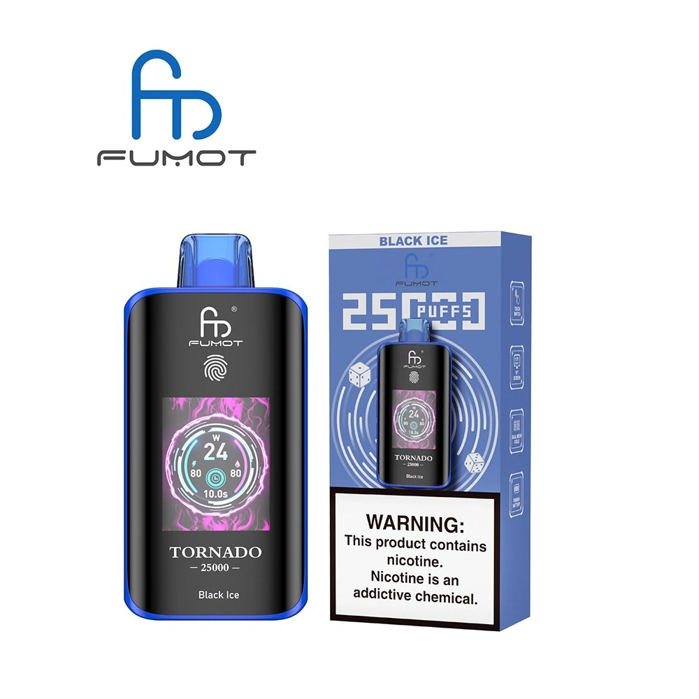Fumot Tornado 25000 Disposable Vape 25k Puffs 0/20/30/50mg (CN Warehouse)