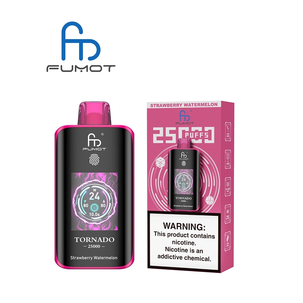 Fumot Tornado 25000 Disposable Vape 25k Puffs 0/20/30/50mg (CN Warehouse)