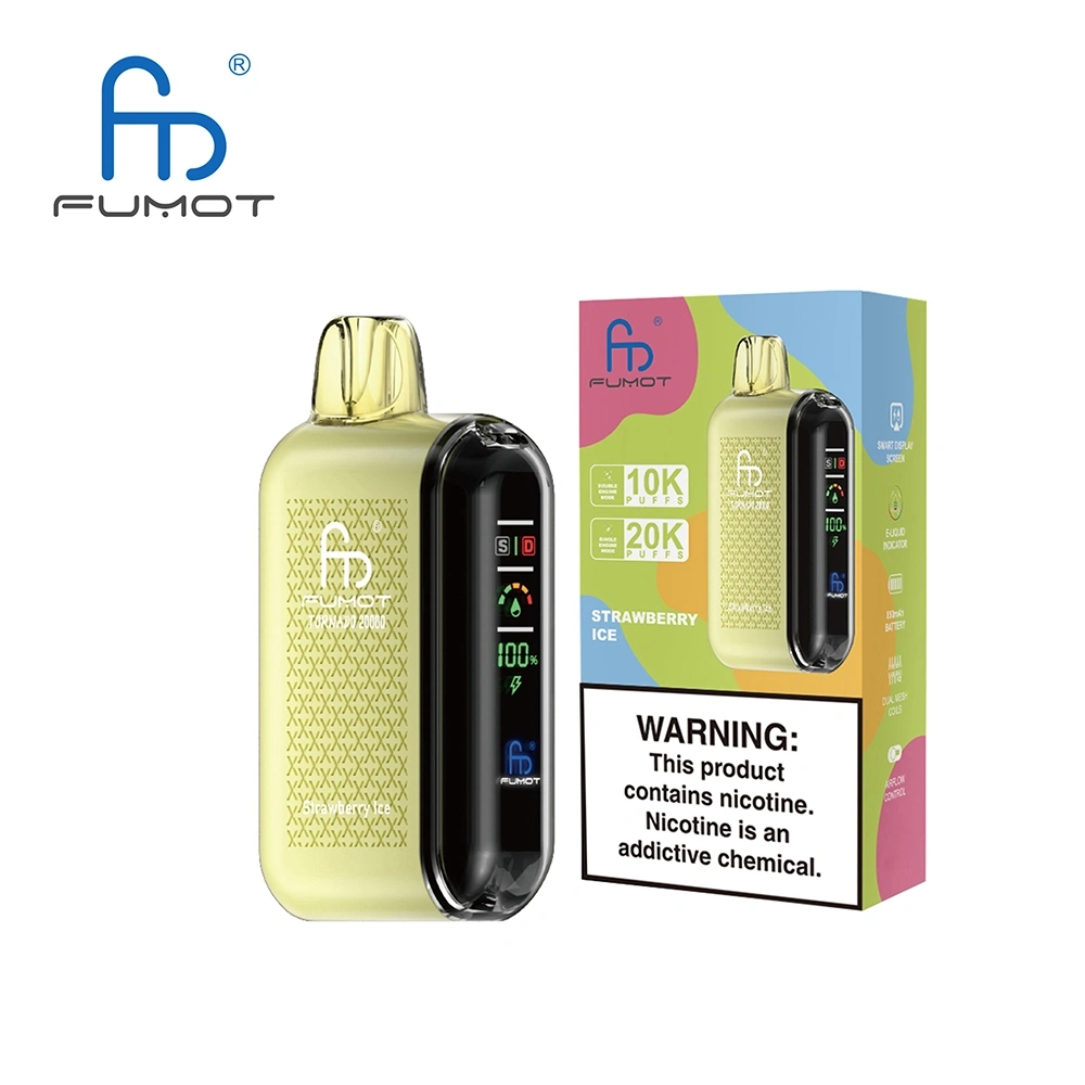 Fumot Tornado 20000 Disposable Vape 20k Puffs 0/20/30/50mg (CN Warehouse)