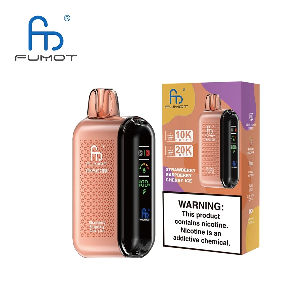 Fumot Tornado 20000 Disposable Vape 20k Puffs 0/20/30/50mg (CN Warehouse)