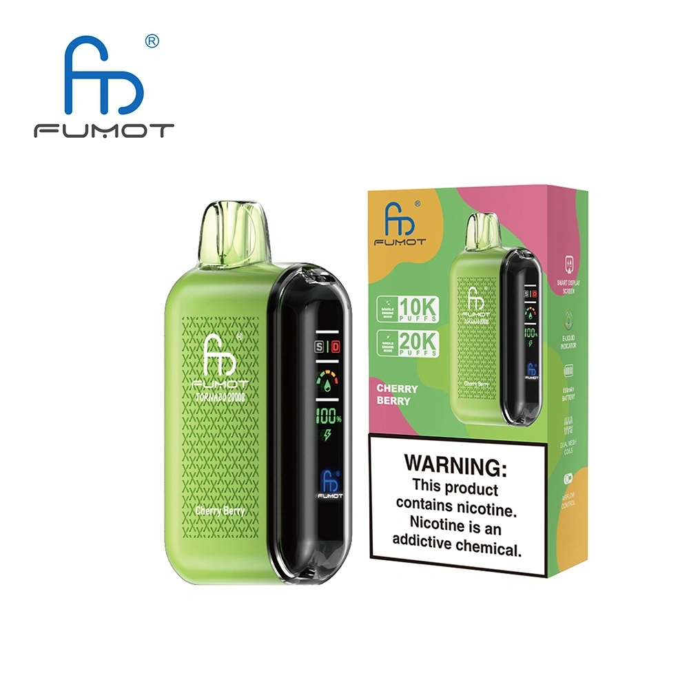 Fumot Tornado 20000 Disposable Vape 20k Puffs 0/20/30/50mg (CN Warehouse)