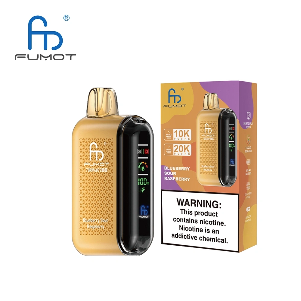Fumot Tornado 20000 Disposable Vape 20k Puffs 0/20/30/50mg (CN Warehouse)