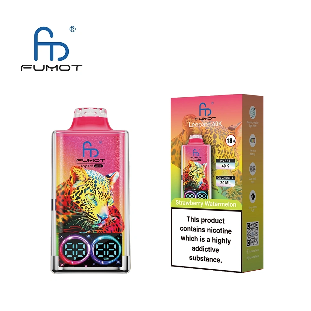 Fumot Leopard Disposable Vape 40k Puffs 0/20/30/50mg (CN Warehouse)