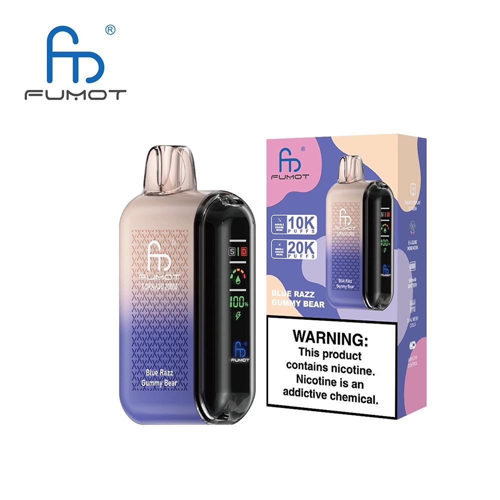 Fumot Tornado 20000 Disposable Vape 20k Puffs 0/20/30/50mg (CN Warehouse)