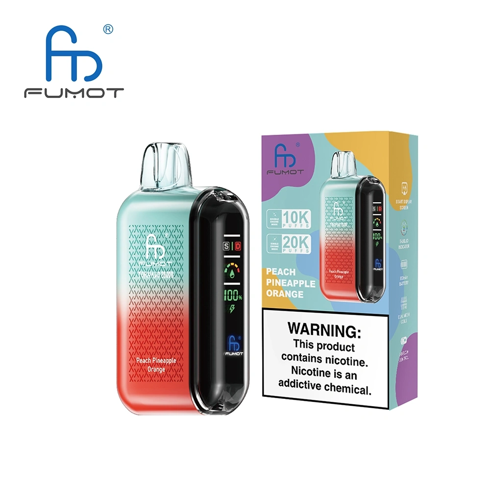 Fumot Tornado 20000 Disposable Vape 20k Puffs 0/20/30/50mg (CN Warehouse)