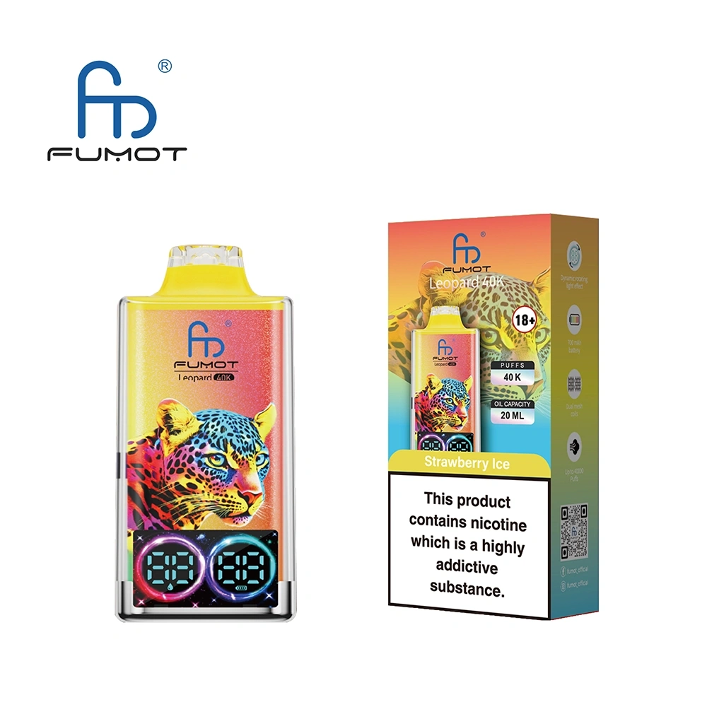 Fumot Leopard Disposable Vape 40k Puffs 0/20/30/50mg (CN Warehouse)