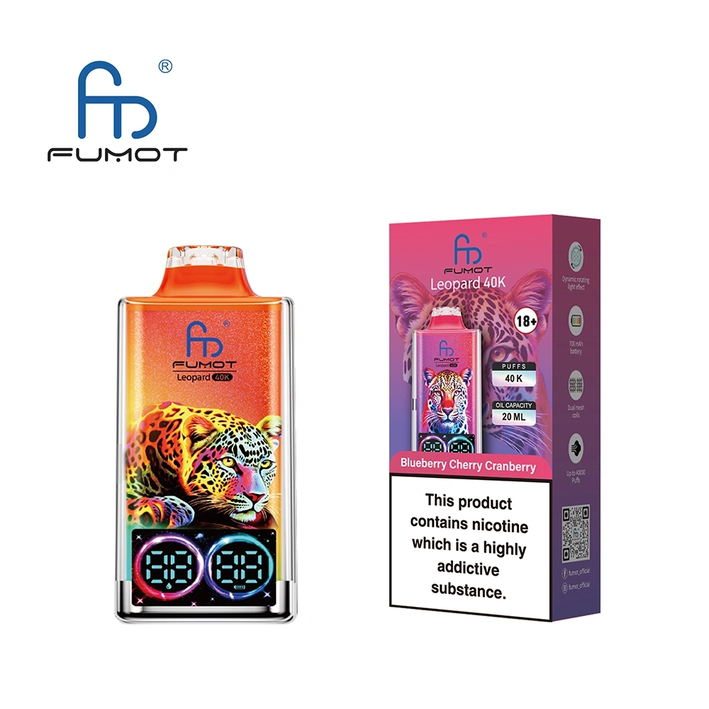 Fumot Leopard Disposable Vape 40k Puffs 0/20/30/50mg (CN Warehouse)