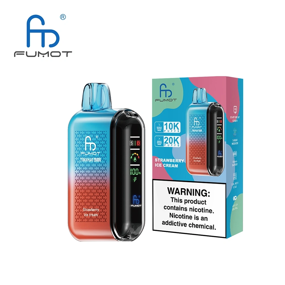 Fumot Tornado 20000 Disposable Vape 20k Puffs 0/20/30/50mg (CN Warehouse)
