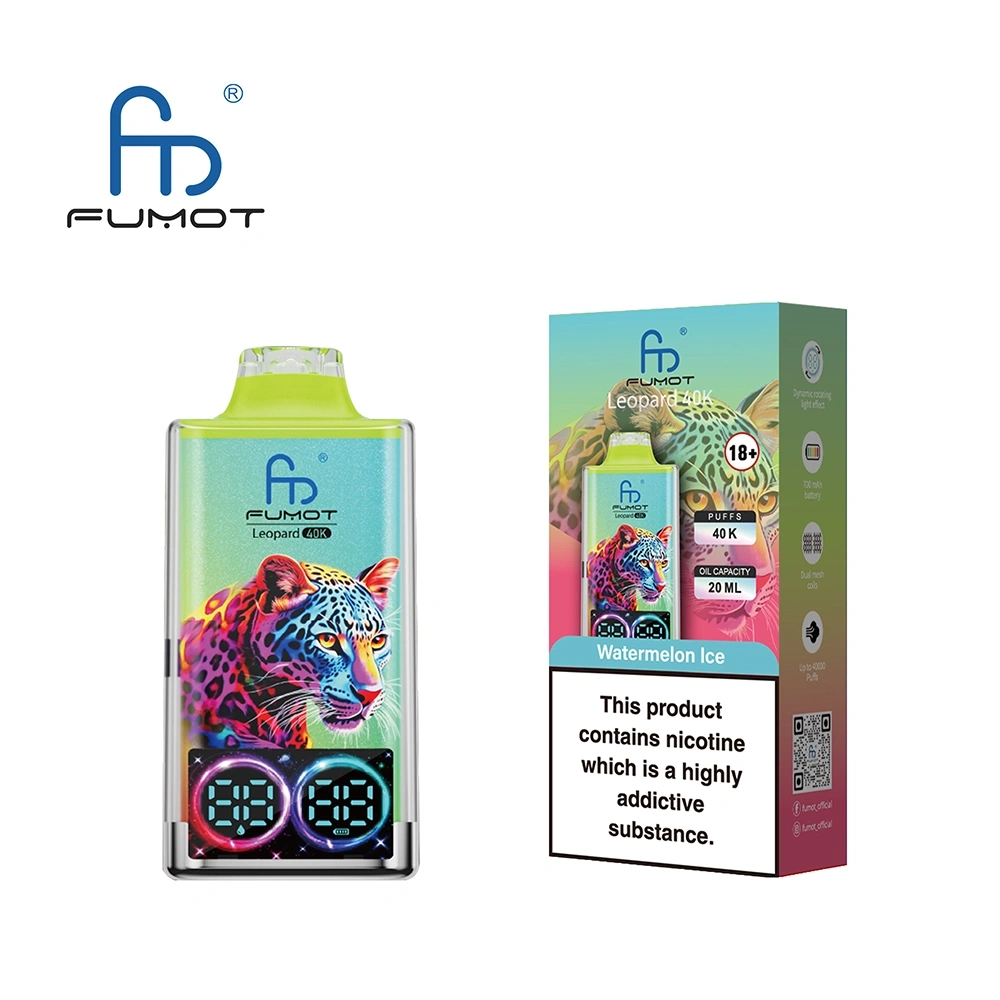 Fumot Leopard Disposable Vape 40k Puffs 0/20/30/50mg (CN Warehouse)