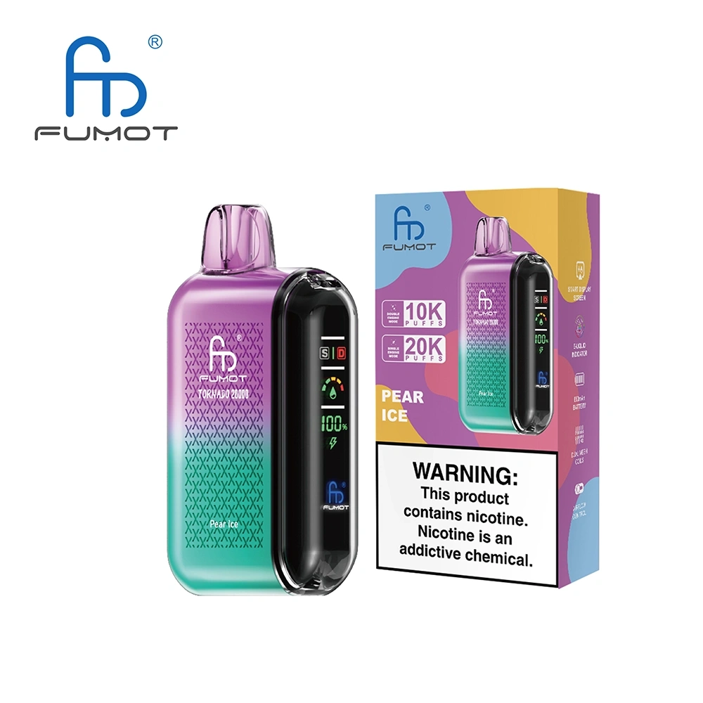 Fumot Tornado 20000 Disposable Vape 20k Puffs 0/20/30/50mg (CN Warehouse)