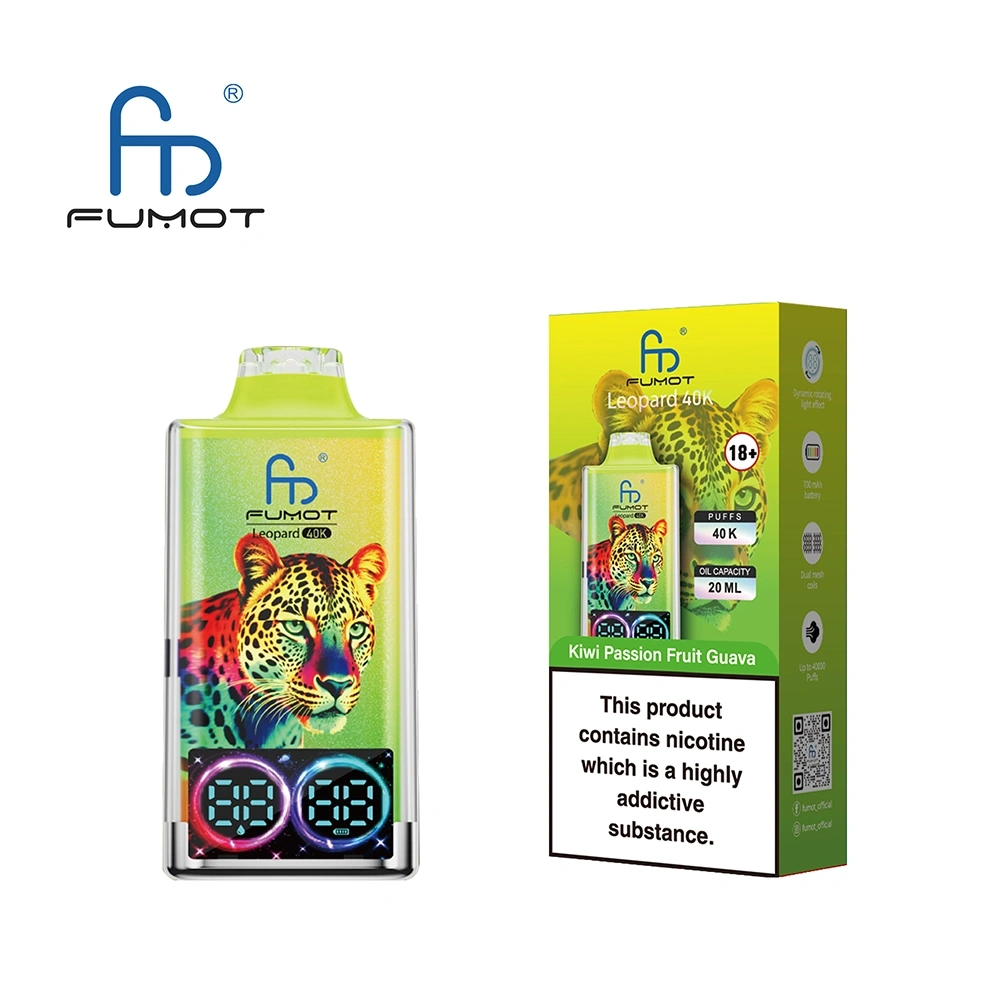 Fumot Leopard Disposable Vape 40k Puffs 0/20/30/50mg (CN Warehouse)