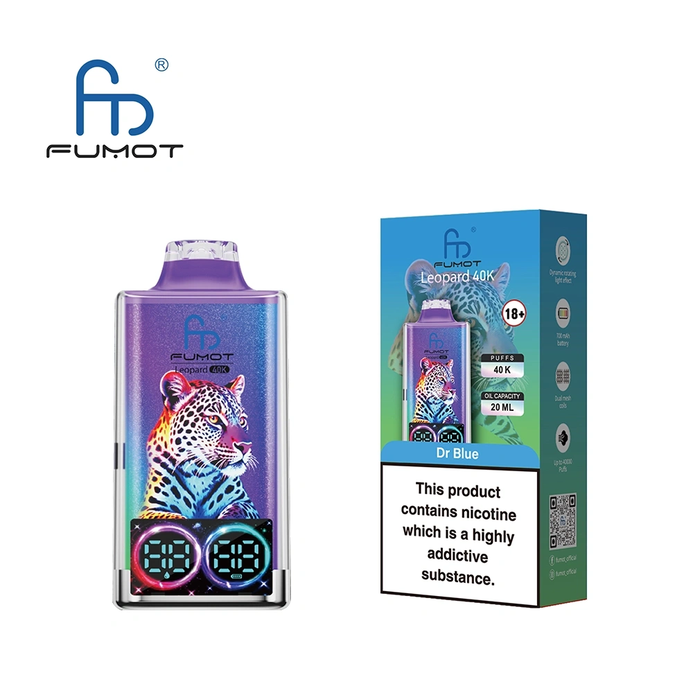 Fumot Leopard Disposable Vape 40k Puffs 0/20/30/50mg (CN Warehouse)