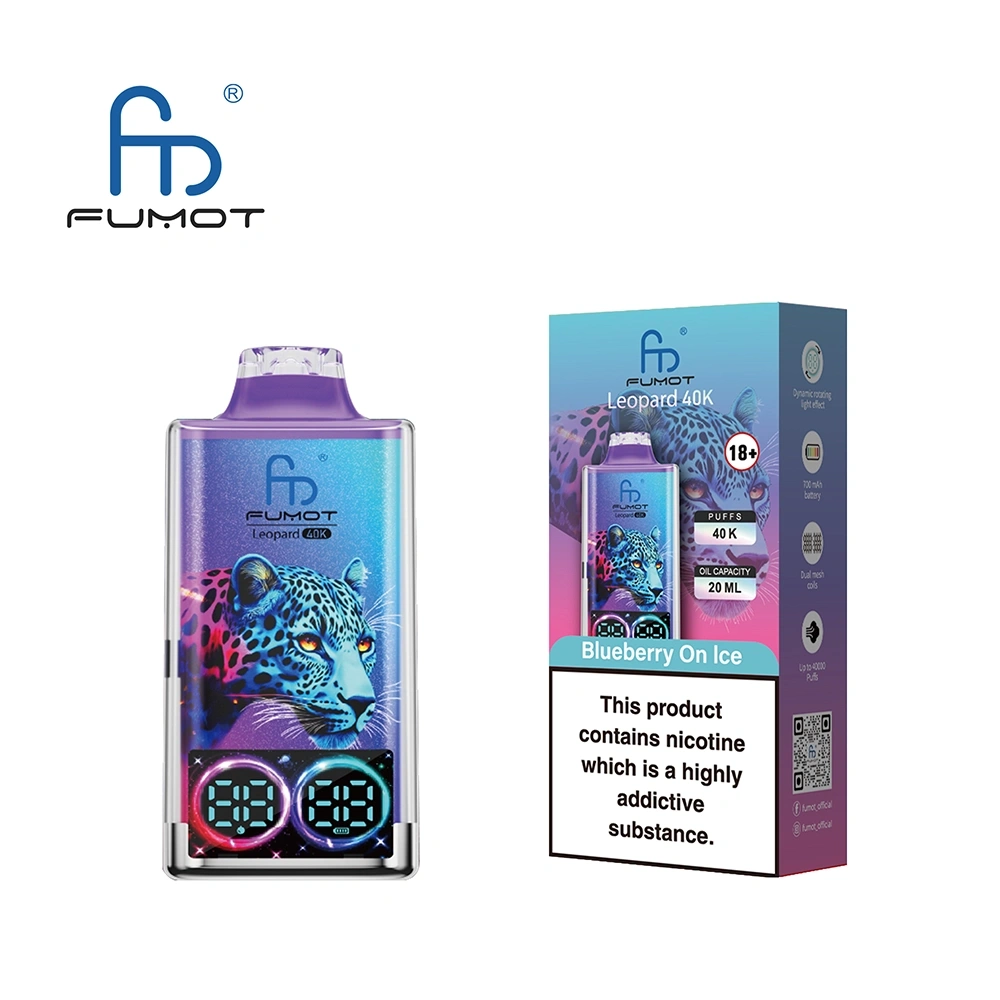 Fumot Leopard Disposable Vape 40k Puffs 0/20/30/50mg (CN Warehouse)