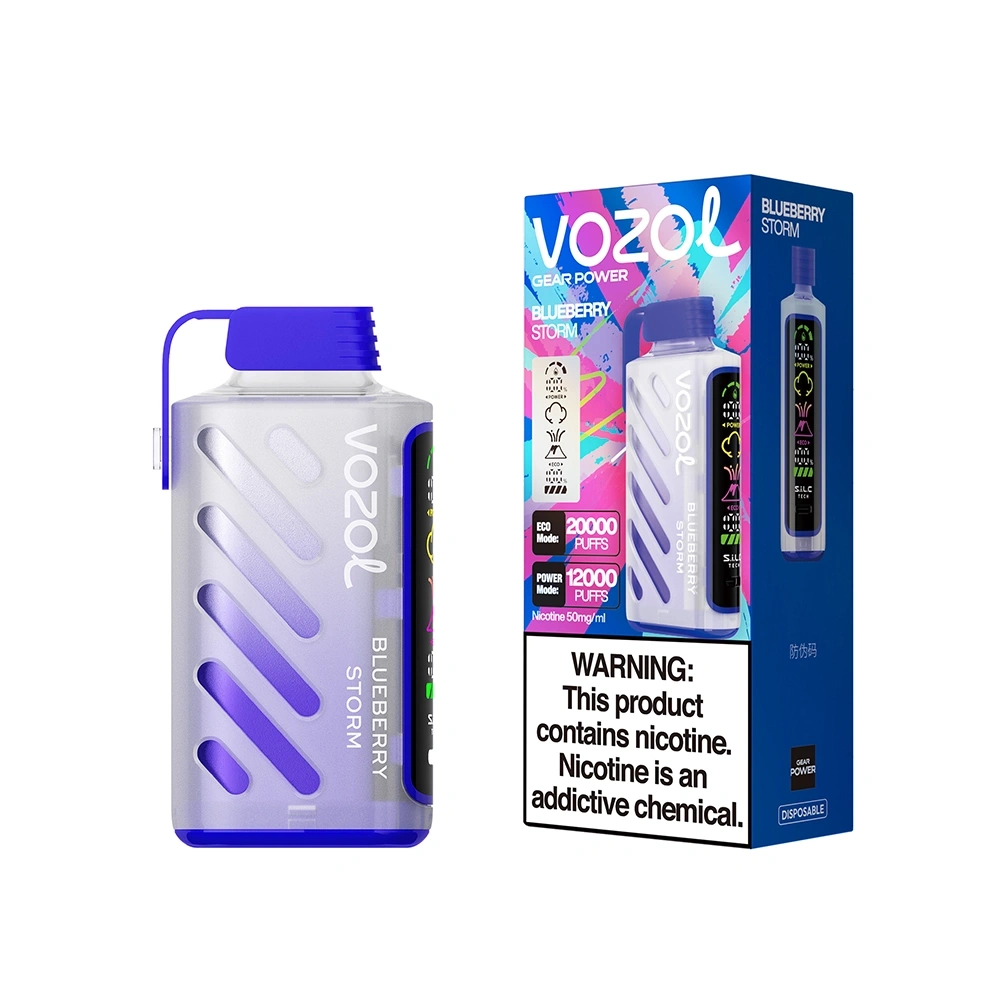 Vozol Gear DTL Shisha Disposable Vape 25k Puffs 5mg (CN Warehouse)