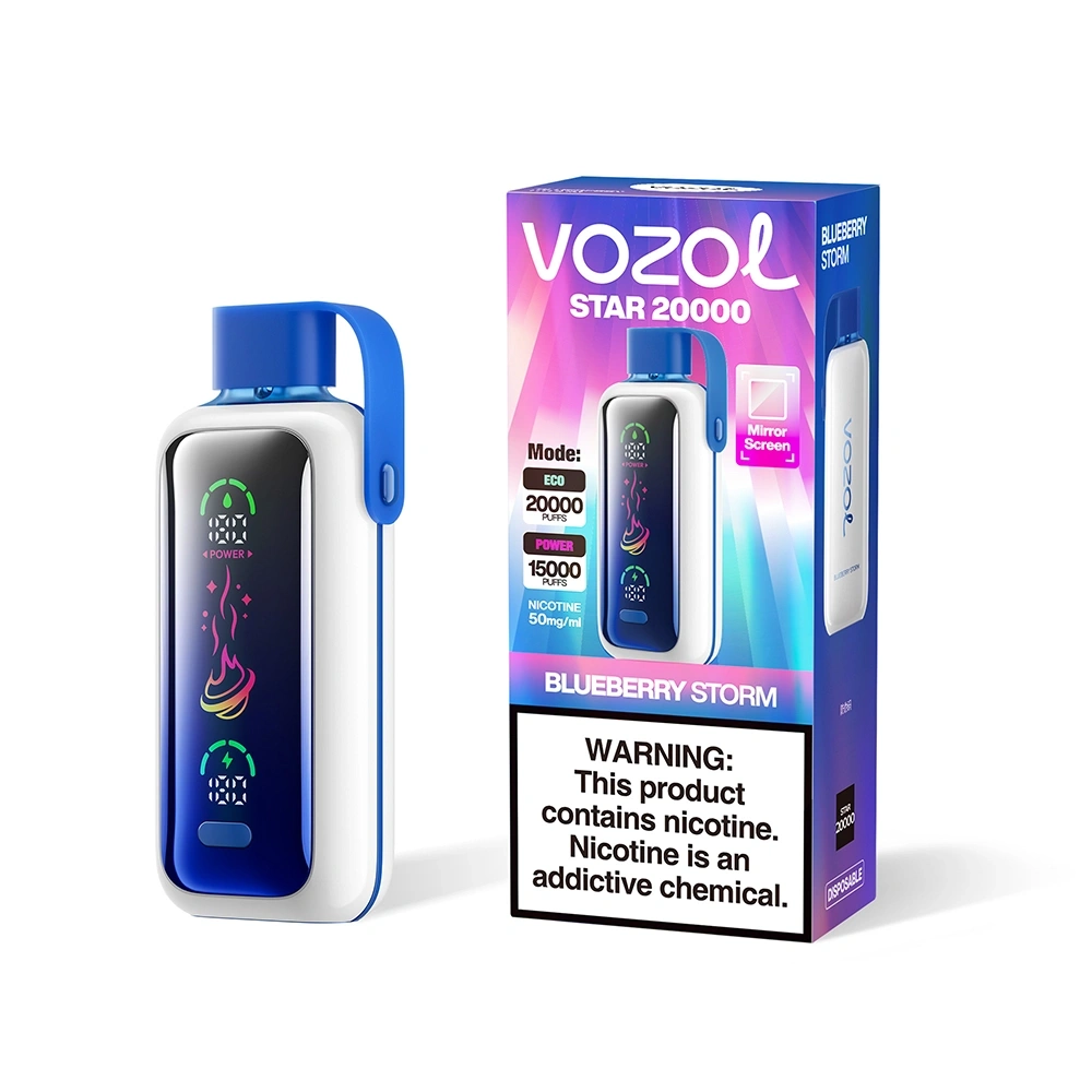 Vozol Star Disposable Vape 20k Puffs 50mg (CN Warehouse)