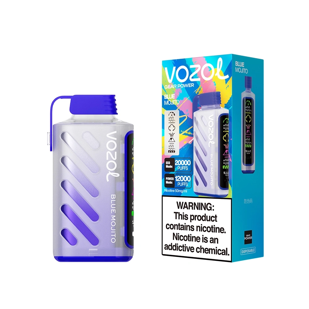 Vozol Gear DTL Shisha Disposable Vape 25k Puffs 5mg (CN Warehouse)