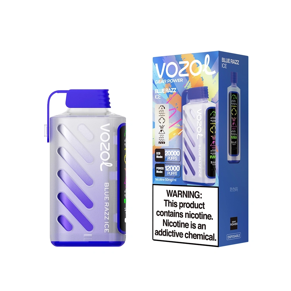 Vozol Gear DTL Shisha Disposable Vape 25k Puffs 5mg (CN Warehouse)