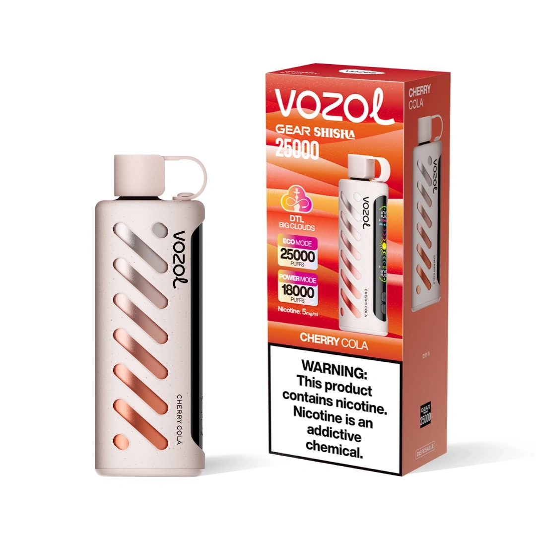 Vozol Gear DTL Shisha Disposable Vape 25k Puffs 5mg (CN Warehouse)