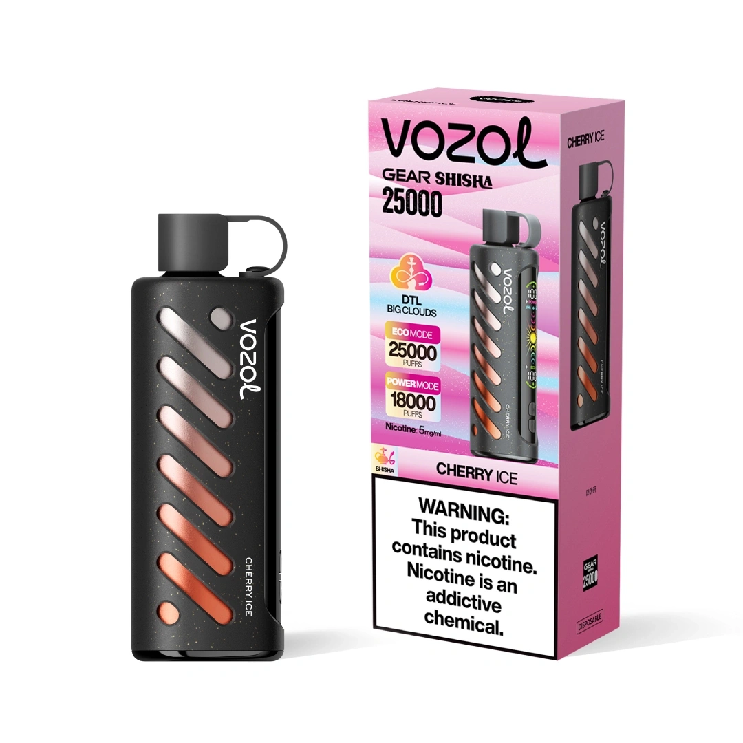 Vozol Gear DTL Shisha Disposable Vape 25k Puffs 5mg (CN Warehouse)
