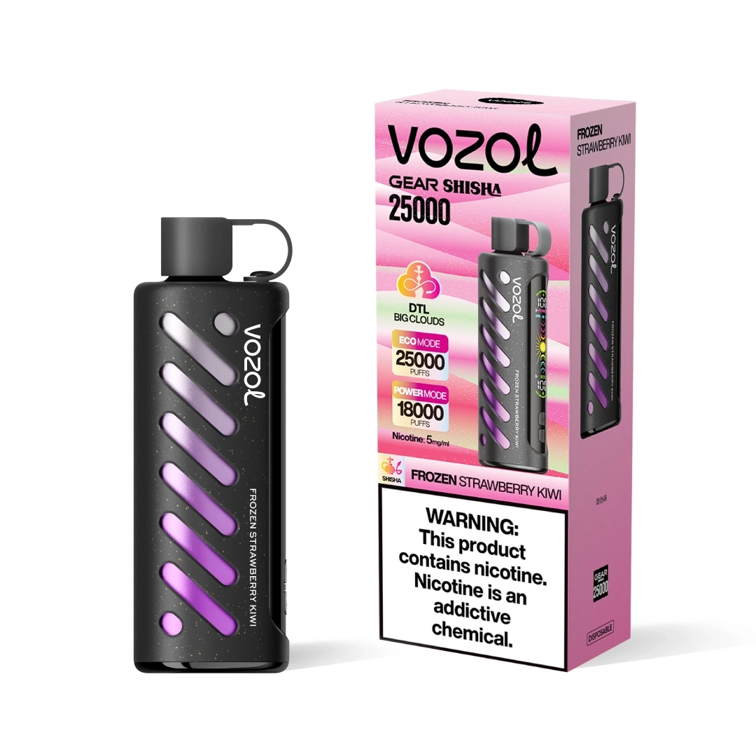 Vozol Gear DTL Shisha Disposable Vape 25k Puffs 5mg (CN Warehouse)