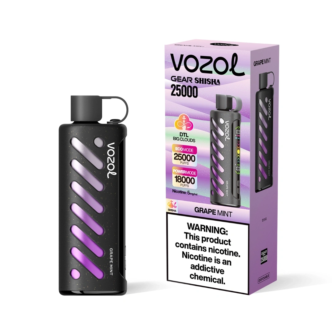 Vozol Gear Shisha 25k Puffs DTL Disposable Vape