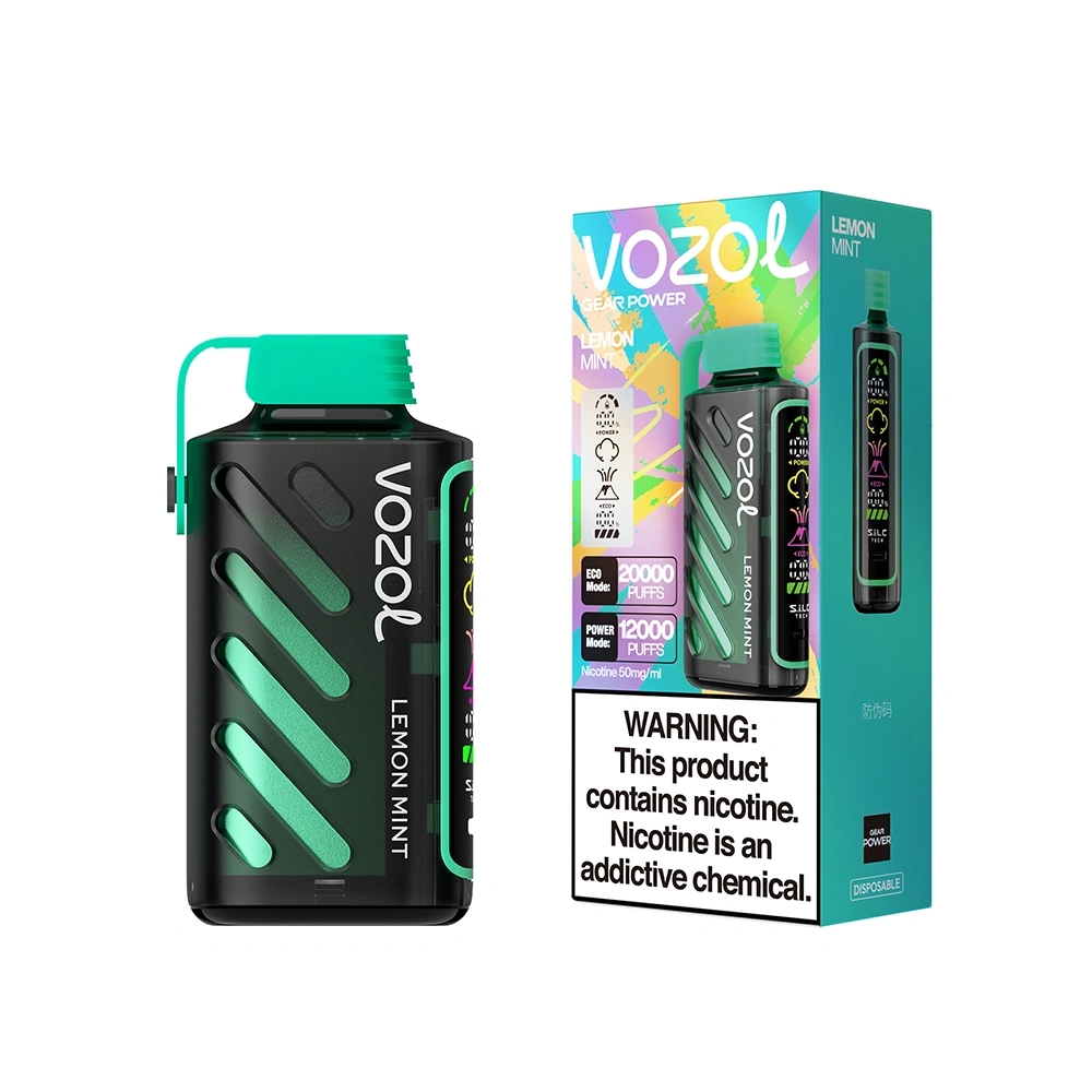 Vozol Gear Shisha 25k Puffs DTL Disposable Vape