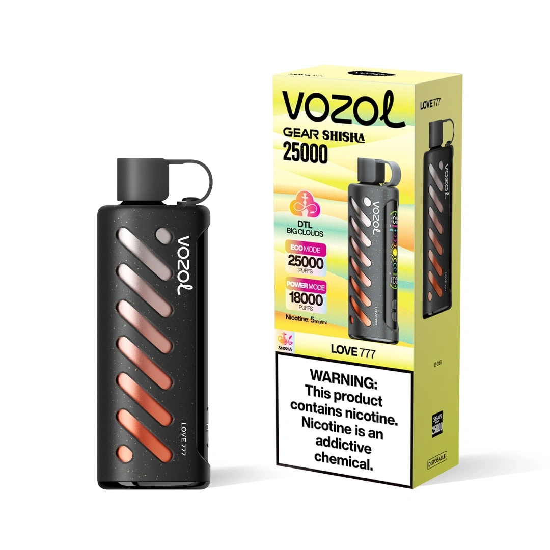 Vozol Gear Shisha 25k Puffs DTL Disposable Vape