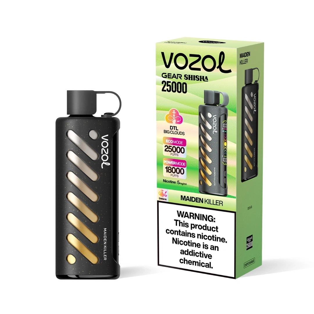 Vozol Gear Shisha 25k Puffs DTL Disposable Vape