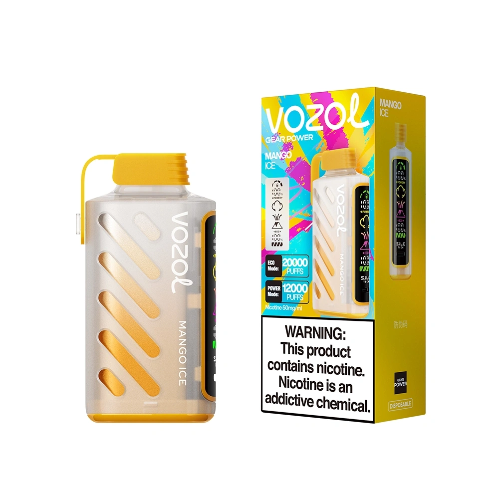 Vozol Gear Shisha 25k Puffs DTL Disposable Vape