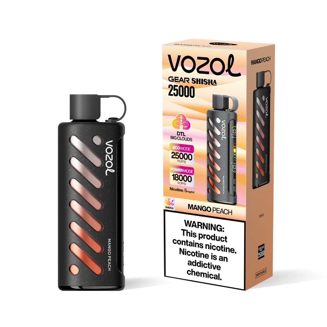 Vozol Gear Shisha 25k Puffs DTL Disposable Vape